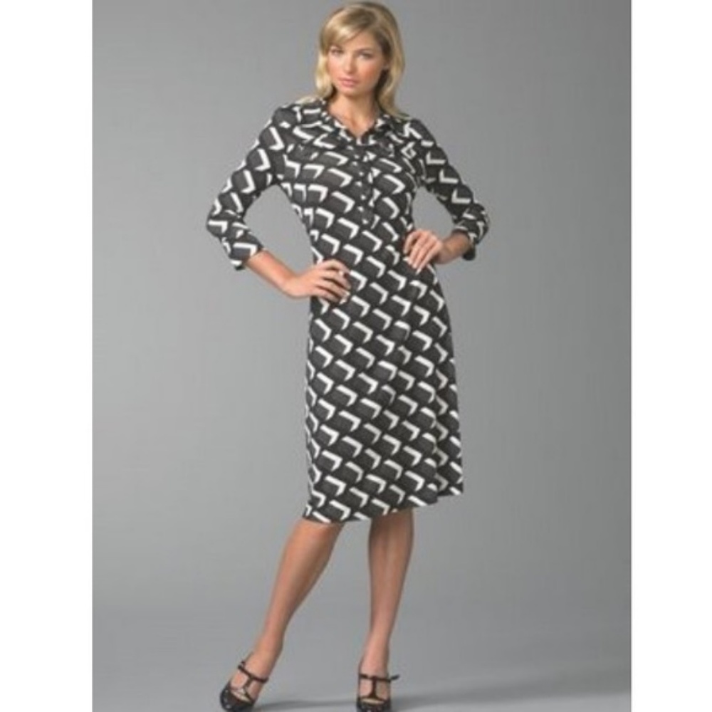 DVF Vintage Polly Dee Dress Size 8